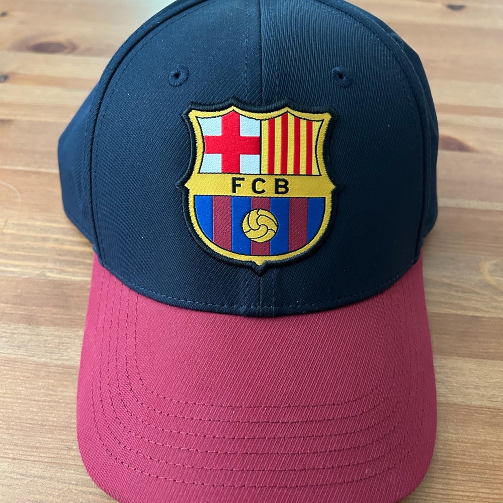 FC Barcelona Black and Red Cap